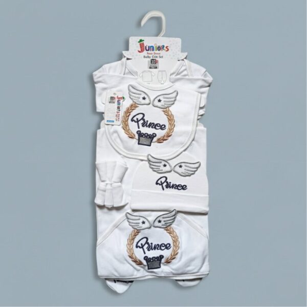 10 Pcs Starter Set For Newborn Prince