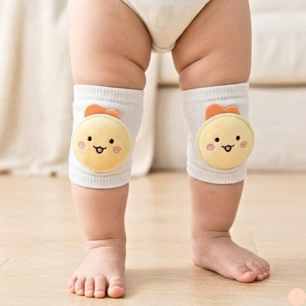 Cheerful Chirp Padded Baby Crawling Knee Pads