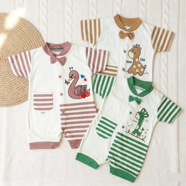 Premium Little Gentleman 3 Piece Romper Set