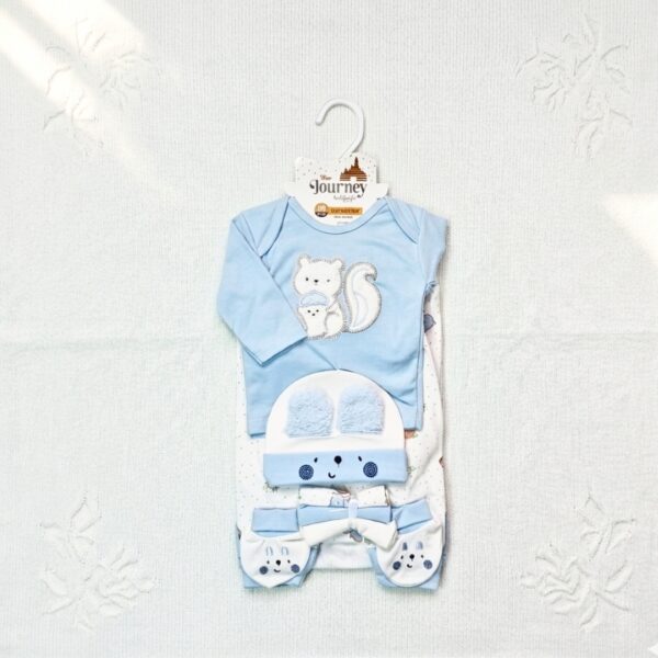 Little Squirrel 10-Piece Newborn Starter Set Blue