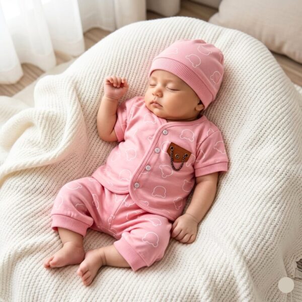 Signature Pink Bear Luxury Outfit