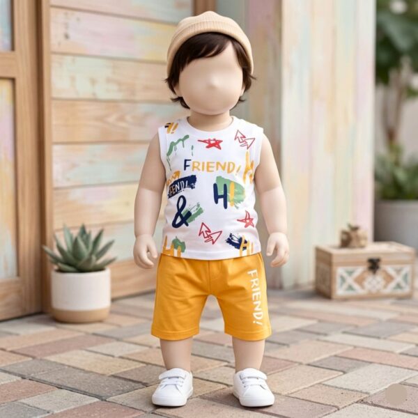 "Street-Chic Mate" Graffiti Summer Outfit