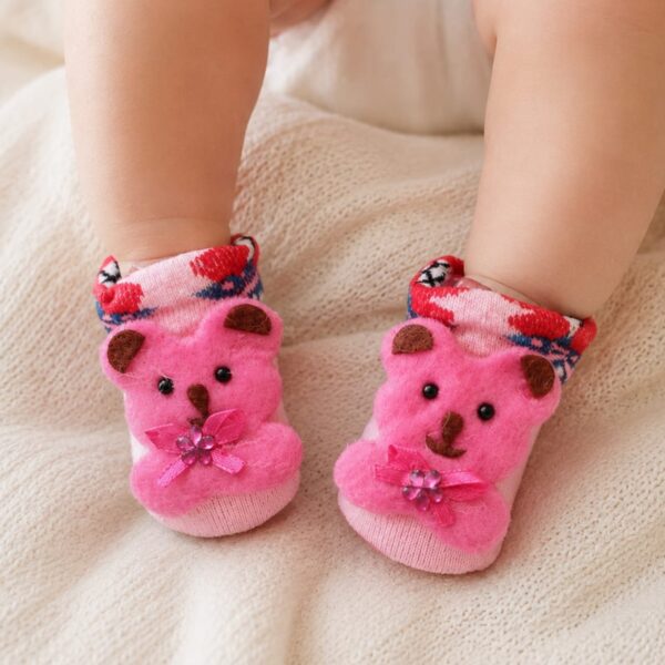 Baby Character Socks Booties 019
