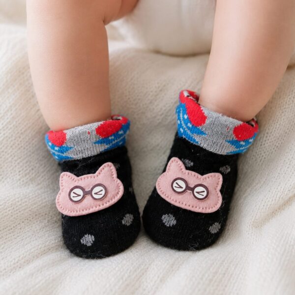 Baby Character Socks Booties 018