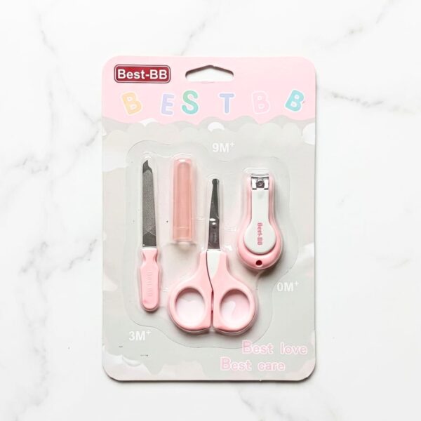 BEST BB Baby Grooming Set - 4 Pcs - Pink
