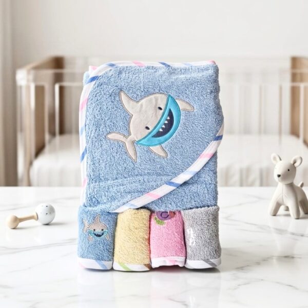 5 Pcs Baby Bath Towel Set - 024