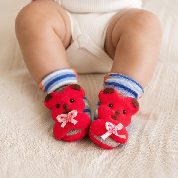 Baby Character Socks Booties 023