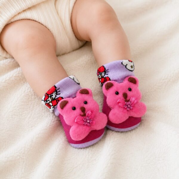 Baby Character Socks Booties 021