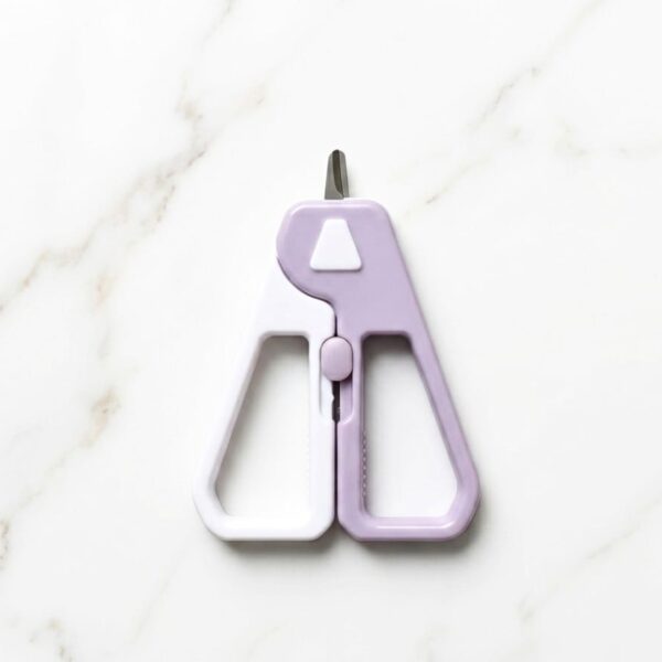 BEST BB Baby Safety Nail Scissors - Pearl
