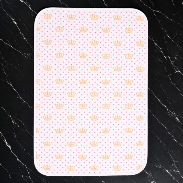 Royal Crown Baby Changing & Massage Mat - Pink
