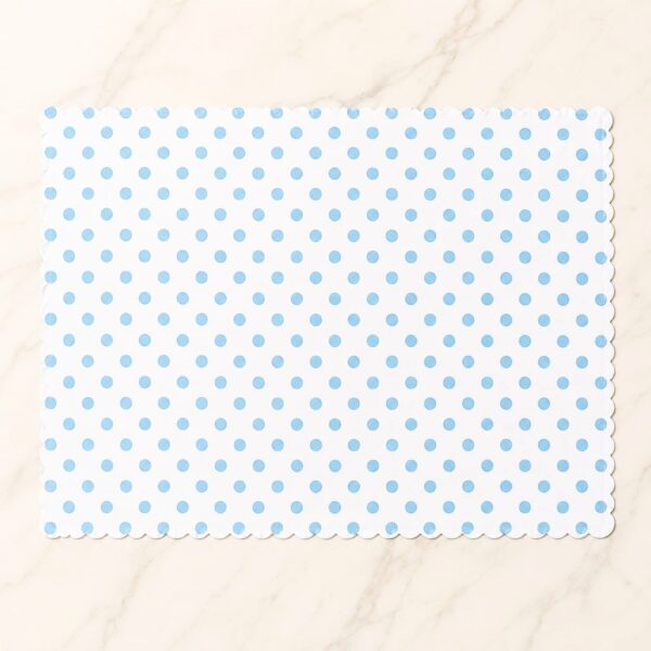 Polka Dot Baby Changing & Massage Mat - Blue