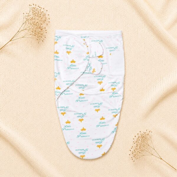 Baby Swaddle – Little Princess Crown Print