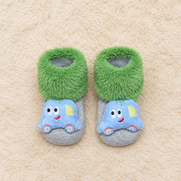 SUNNY STAR Plush Warm Baby Booties - Car - 053